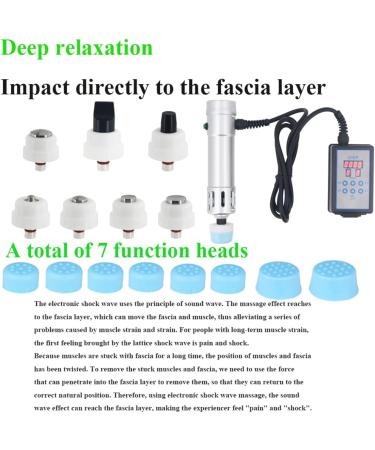 IKSVMSIS Professional Shock Wave Therapy Device | Extracorporeal ED Treatment & Muscle Massage for Chronic Pain Relief - Buy Online on GoSupps.com