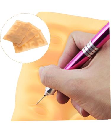 Didiseaon 3pcs Silicone Practice Skin Cosmetic 3d Three-dimensional - Buy Online on GoSupps.com