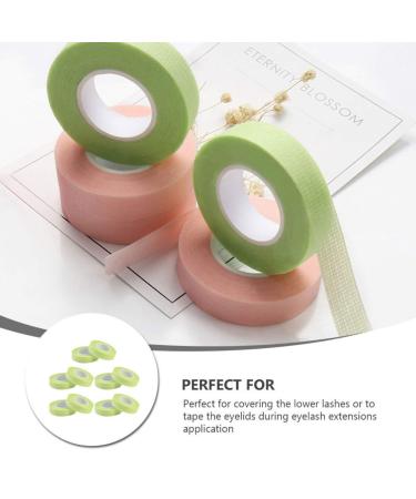 Beaupretty 10 Rolls Eyelash Tape - Breathable Micropore Tape for Eyelash Extensions | Non-Woven Adhesive - Green Color for Beauty Salons | International Shipping Available - Buy Online on GoSupps.com