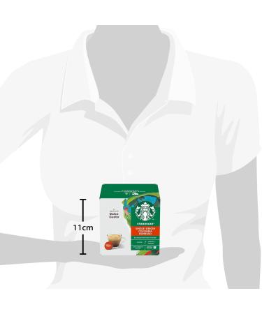  STARBUCKS STARBUCKS Single-Origin Colombia by Nescaf Dolce Gusto Amber Roast Coffee Capsules 6 x 12 (72 Capsules) - Buy Online on GoSupps.com