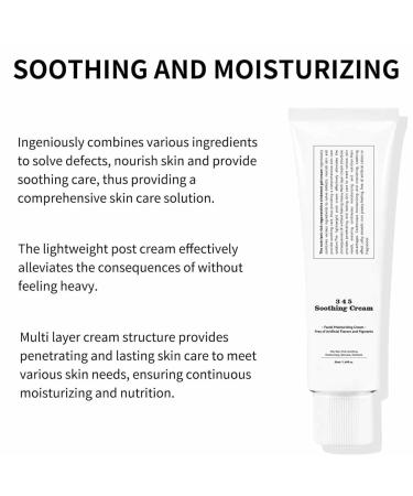 345 Relief Cream - Intensive Repair & Soothing Moisturizer for Dry & Sensitive Skin | Korean Hydration Cream with B5 - International Shipping Available - Buy Online on GoSupps.com