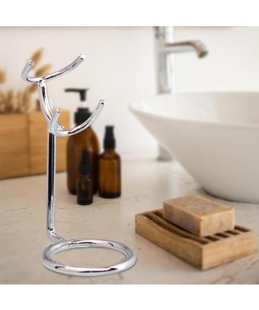 Buy Generic Shaving Brush Stand - Non-Slip Quick Drying Organizer for Shower - Daddy Silver | International Shipping Available - Buy Online on GoSupps.com