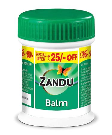 Zandu Zandu Baume - 25 ml - Lot de 2