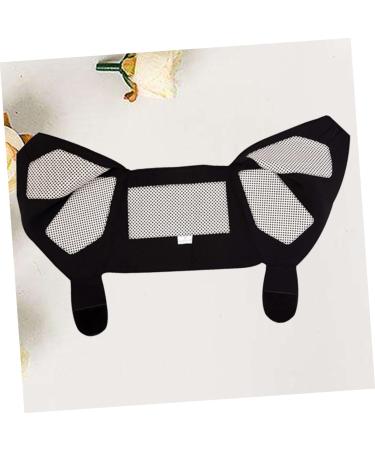 FOMIYES Self-Heating Shoulder Pad | Microwavable Heating Pad & Neck Massager | Portable Breathable Support for Pain Relief - Black - Buy Online on GoSupps.com