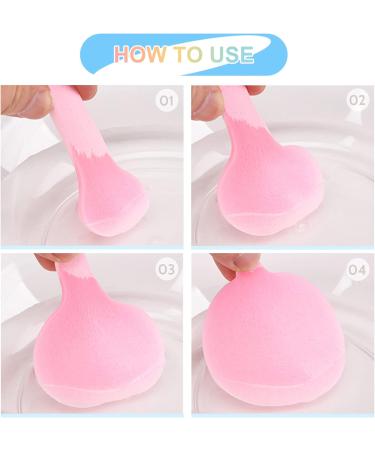 120 Pieces Compressed Facial Sponges - Professional Makeup Removal Exfoliating Spa Cleaning Sponges (Yellow Pink Blue - Buy Online on GoSupps.com