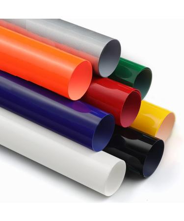 TransWonder Puff Vinyl Heat Transfer - 3D Puff Vinyl Bundle Assorted Colors Puff Heat Transfer Vinyl HTV 8 Sheets for Heat Press T Shirt Compatible with Cricut Air or Maker Gifts for Mother's Day 8 color puff - Buy Online on GoSupps.com
