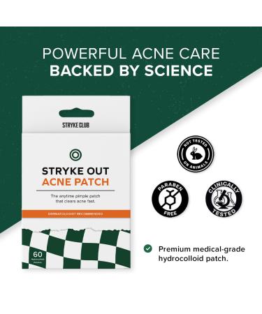 Acne Patch - Hydrocolloid Sticker for Teens | Fast-Acting Ultra-Thin UV-Sterilized Non-Toxic | 60 Count - Buy Online on GoSupps.com
