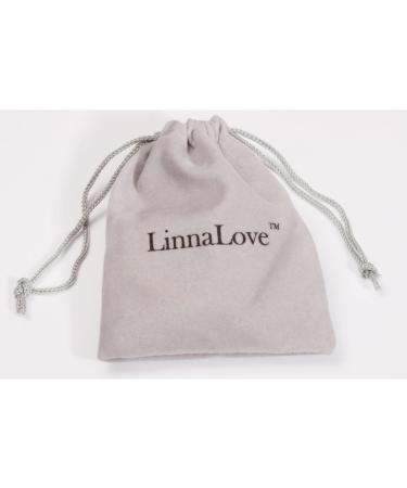 LinnaLove Double Heart Medical Alert Necklace - Free Engraving for Type 1 Diabetes | Rose Gold Women's Jewelry - Buy Online on GoSupps.com