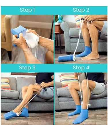 Tronicxl Sockenan Educator Socks: Comfort & Support for Seniors Pregnant Women & Hip Surgery Recovery - Buy Online on GoSupps.com