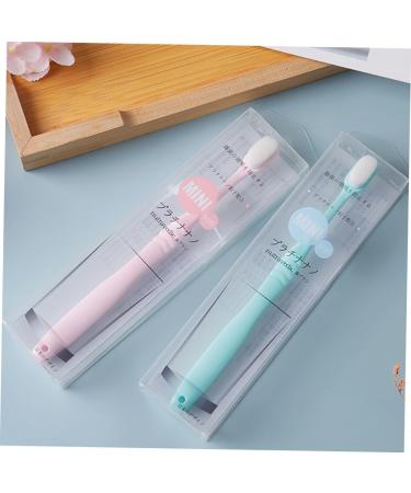 Frcolor Portable Nylon Toothbrush Set - 4 Soft Natural Toothbrushes for Family Dental Care - Buy Online on GoSupps.com