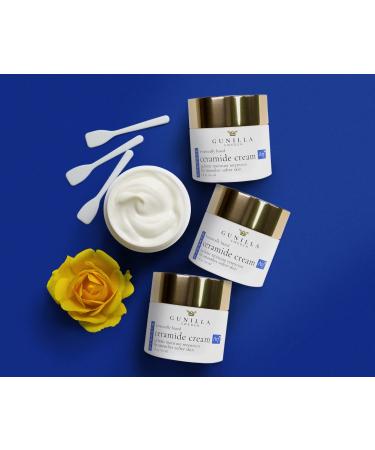 Gunilla Ceramide Cream A17 - 24-Hour Anti-Aging Moisturizer | Natural Vegan Formula with 17 Actives & Botanicals | Reduce Fine Lines & Wrinkles | 2oz - Buy Online on GoSupps.com