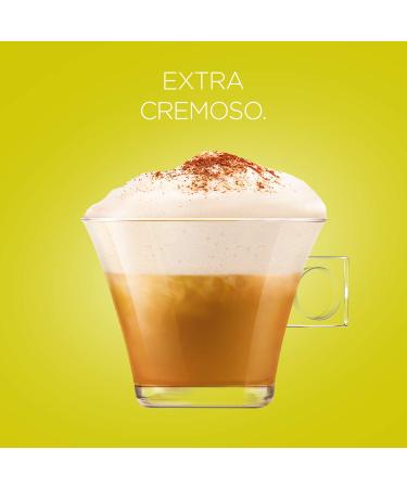 Nescaf Dolce Gusto Cappuccino - 48 Aromatic Coffee Capsules (6 Pack) | Arabica & Robusta Loose Milk Foam Full-Bodied Flavor - Shop Internationally! - Buy Online on GoSupps.com