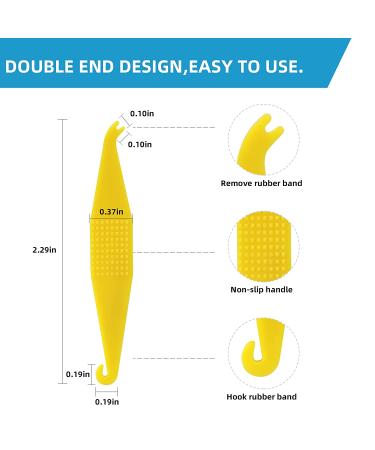 500 Pcs Orthodontic Elastic Rubber Bands 4.5 Oz 1/4 Size - Dental Rubber Bands for Teeth Gap, Braces, Dog Grooming, Braids, Tooth Gaps, Dreadlocks - Fox 4.5 Oz 1/4 - Buy Online on GoSupps.com