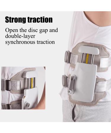 RKXKJ Lumbar Spine Decompression Tractor - 450 N Traction for Effective Spine Stretching & Correction | International Shipping - Buy Online on GoSupps.com