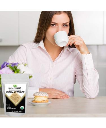 Mayan's Secret Organic Lucuma Powder - 16 oz Bottle - Buy Online on GoSupps.com