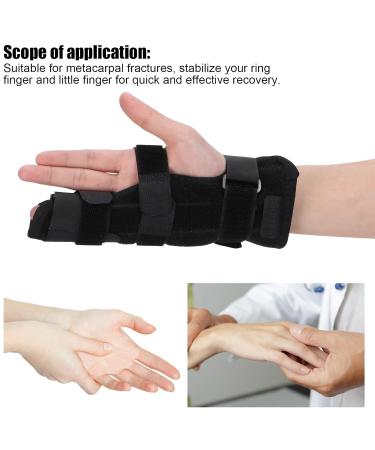 2 Finger Splint & Adjustable Finger Brace - Comfortable Breathable Support for Broken Fingers (Large) | International Shipping - Buy Online on GoSupps.com