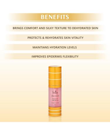 Shira-Shir-Gold Rose Gold Satin Serum 30ml - Hydrating & Nourishing for Radiant Smooth Skin | Ideal for Normal to Dry Skin - Buy Online on GoSupps.com