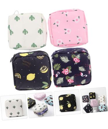 Lurrose 16 pc Storage Bag - Women's Bandages & Period Pockets for Teens - Oxford Fabric Hygiene Bags for Travel - Buy Online on GoSupps.com