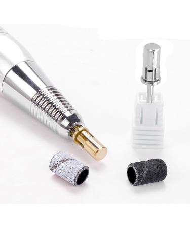 Mesee 2 Pieces Nail Sanding Bands Mandrel Bit Set 2.35mm Shank Easy-Off E-file Nail Drill Mandrel Bits for 6.5mm Small Sanding Bands Acrylic Gel Nails Manicure and Pedicures Care - Buy Online on GoSupps.com