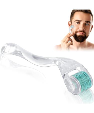 LOPHE Derma Roller 0.5mm Microneedle Derma Roller for Men and Women Professional Microneedling Derma Needling Micro Needle Roller Facial Wrinkles Hair Loss Stretch Marks Hair Regrowth Green head + transparent handle - Buy Online on GoSupps.com