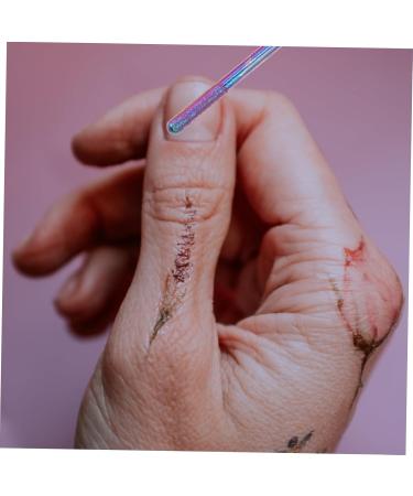 Ipetboom Faux Nails 1 Set Nail Polisher Pedicure Tool Kit Alloy Tungsten Steel Artificial Nails - Buy Online on GoSupps.com