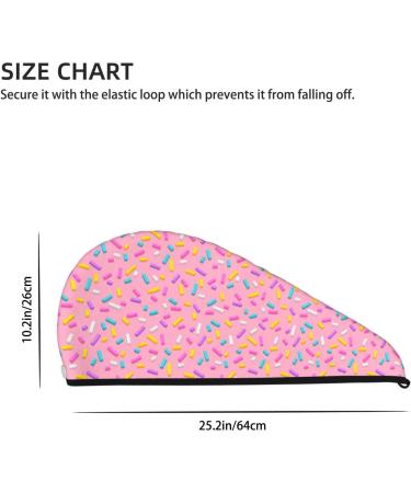 Soft Pink Donut Microfiber Hair Towel | Super Absorbent Coral Velvet Wrap for Long Curly & Thick Hair - Quick Dry Solution - Buy Online on GoSupps.com