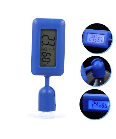 Fondotin Reptile Hygrometer with Suction Cups | Digital Thermometer for Leopard Gecko Tanks | Accurate Temperature Meter - 10x3x1.5cm - Buy Online on GoSupps.com