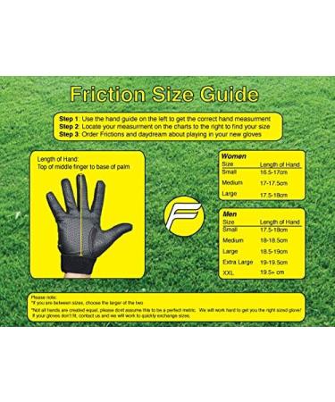 Friction 3 Ultimate Frisbee Gloves - White Men XXL (Pair) | Friction Gloves - Buy Online on GoSupps.com