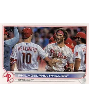 Philadelphia Phillies 2022 Topps Complete Mint Hand Collated 24 Card Team Set Featuring Bryce Harper and Rhys Hopkins Plus Rookie Cards and Others - Buy Online on GoSupps.com
