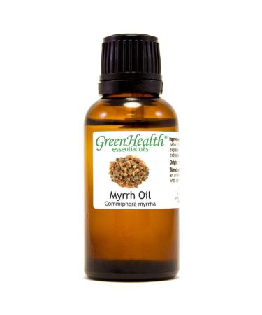 GreenHealth Myrrh 100% Pure Essential Oil - 1oz (30ml)