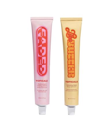 Faded Lightening & Bleaching Serum for Dark Spots & As Moisturizing Butter for Dry & Sensitive Skin (Bundle-50 ml)