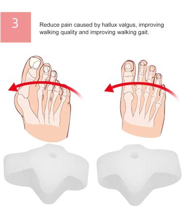 Bunion Adjuster & Corrector - Easy Home Use for Travel & Comfort | White - Buy Online on GoSupps.com