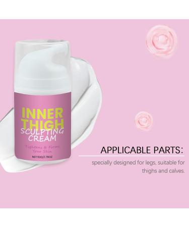 Firming Leg Cream | Smoothing Leg Cream 50g | Anti-Sagging Thigh Lotion Non-Greasy Texture Ideal for Home Care and Travel - Buy Online on GoSupps.com