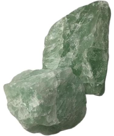 Natural Crystal Rough 2pcs 2-5cm Natural Green Fluorite Crystal Minerals Specimens Rockstone Rough Gemstone Decor - Buy Online on GoSupps.com