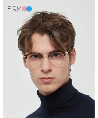 Buy Firmoo 2.0x Blue Light Reading Glasses for Women & Men | Anti-Blue Light Prescription Round Glasses | Scratch-Resistant Transparent Design - Buy Online on GoSupps.com