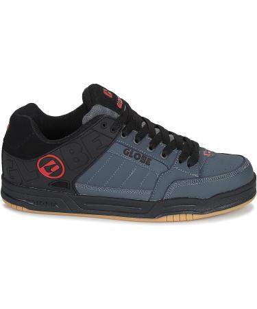 Globe Men's Tilt Skate Shoe 10.5 - Black/Grey/Red - Stylish and Durable - Buy Online on GoSupps.com