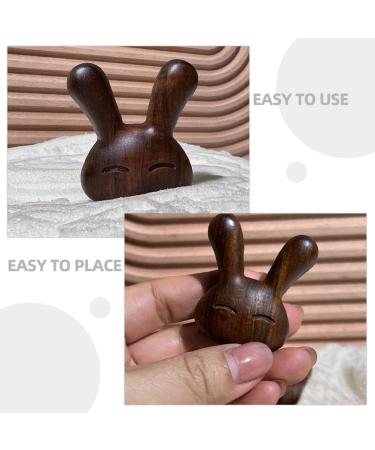 Minkissy Sandalwood Gua Sha Tool - Natural Antistatic Face Massage Device for Radiant Skin - Buy Online on GoSupps.com
