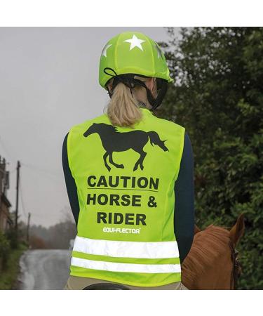 Shires Equi-Flector Safety Vest - Yellow XS - Buy Online on GoSupps.com