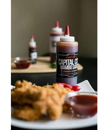 Capital City Mambo Sauce Variety Pack - Sweet Hot & Mild Wing Sauces | Washington DC Blend for Chicken, Pork, Beef, Seafood, Burgers | 12 oz Bottles (2 Pack) - Buy Online on GoSupps.com