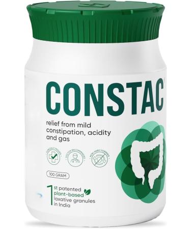 Healing Hands Constac for Relief in Mild Constipation - Mild Safe Clinically Proven Ayurvedic Granules 100g