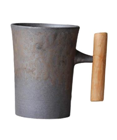 ZAANU Vintage Japanese style ceramic coffee mug rustic drinking cup style D2 330ml361