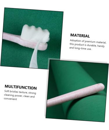 Minkissy 12-Pc Wangan Hair & Hand Toothbrush Set | Portable Ultra-Like Toothbrushes for Kids & Pregnant Women - Quality Cleaning Tool for Home Use - Buy Online on GoSupps.com