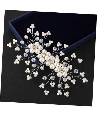 Didiseaon Wedding Hair Comb Tiara Wedding White Comb Bride Bridal Hair Comb - Buy Online on GoSupps.com