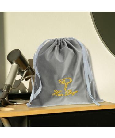 Beaupretty Hair Dryer Bags - 2pcs Drawstring Storage Pouch for Home & Travel | Ideal for Hotels | 25x22cm - Buy Online on GoSupps.com