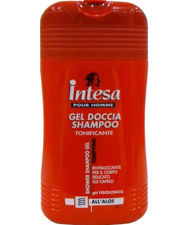 Intesa 12 x Aloe Shower Gel Shampoo 250 ml