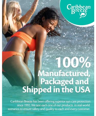 Caribbean Breeze Ultimate Carrot Tanning Oil Spray with Coconut Oil & Aloe Extracts - 8.5 oz - Buy Online on GoSupps.com