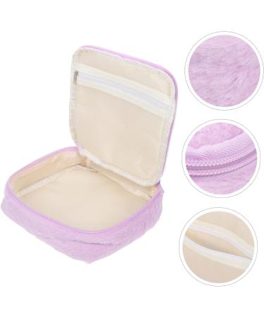 Healifty Plush Storage Bag Set - Decorative Purse Organizer for Menstrual Pads and Napkins - Buy Online on GoSupps.com
