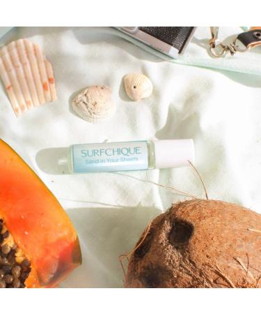 Tropical Beach Perfume Oil Roll on Fragrance for Women with Coconut Vanilla notes and touch of Mango & Papaya - Sand in Your Sheets - Buy Online on GoSupps.com