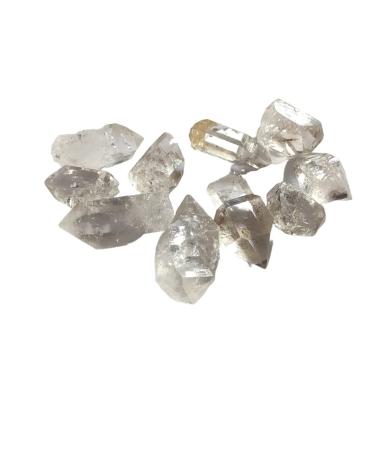 100g Natural Clear Crystal White Quartz Cluster Points Pillar Column Specimen Crystal Cluster About 1cm