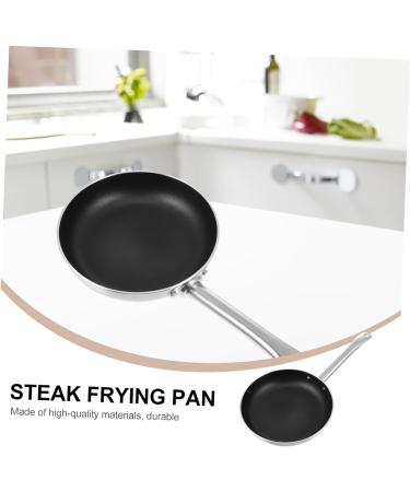 Milisten 1 Pc Steak Skillet Aluminum Alloy Non Stick Baking Pan 43X22X4.5CM Black - Buy Online on GoSupps.com